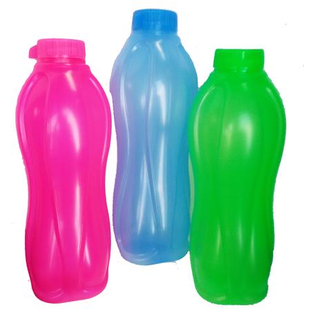 Botellita plástica (caramañolas) de colores